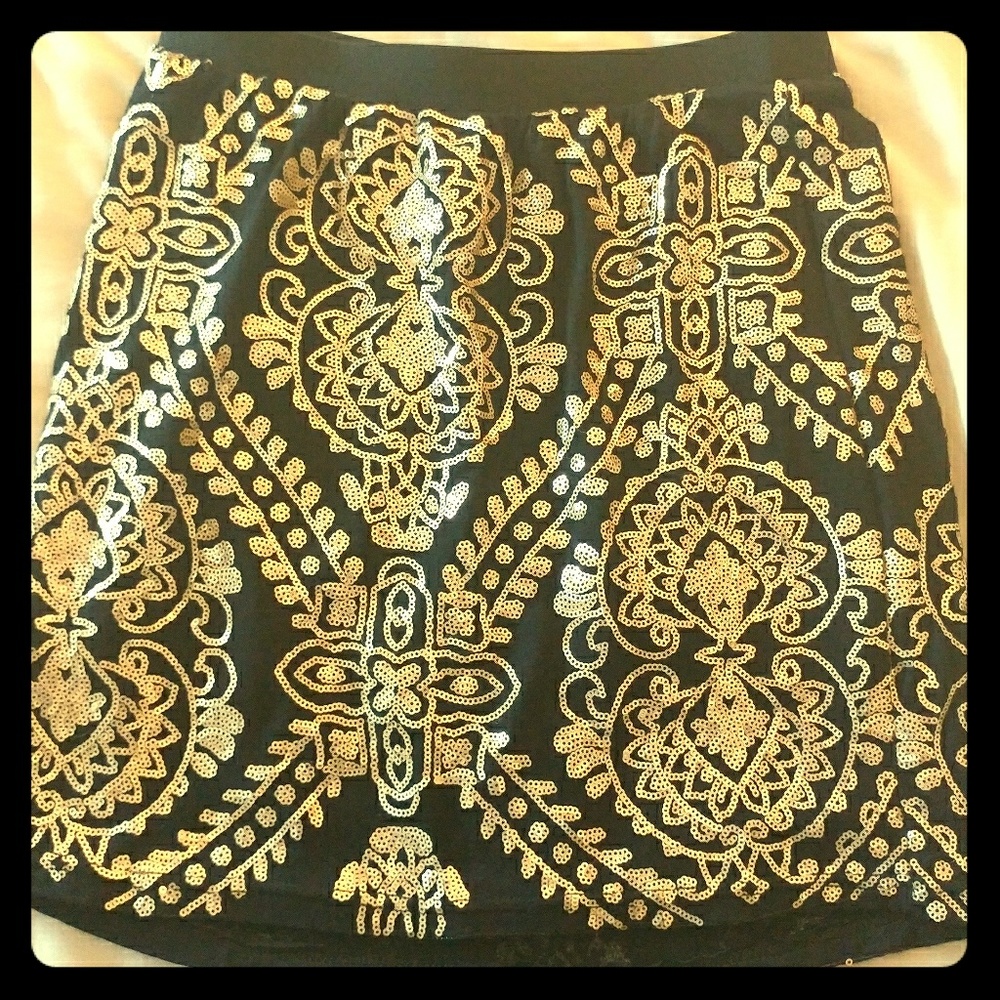 Sequin mini Skirt